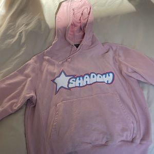 Baby pink Shadow Hill hoodie